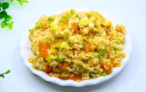 西红柿蛋炒饭图片