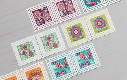 邮票样机图片