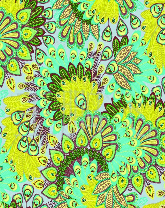 数码印花花型图片