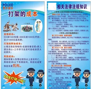 打架的成本图片