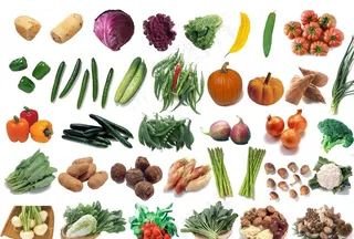 水果蔬菜矢量 商场水果素图片