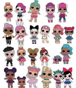 LOL惊喜娃 女孩图片