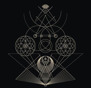 创意几何背景花纹图片