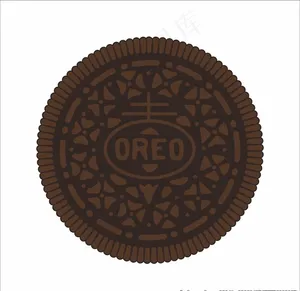 奥利奥 饼干 卡通 矢量图图片