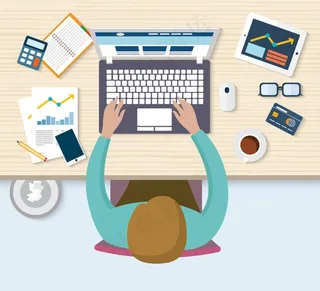 商务办公男子图片