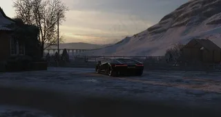 黑色汽车跑车交通工具图片