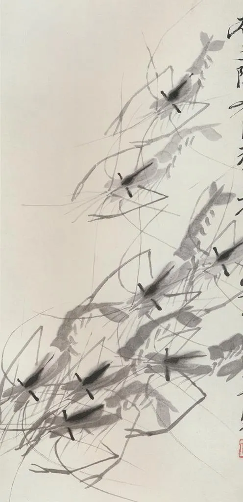 群虾图  齐白石图片