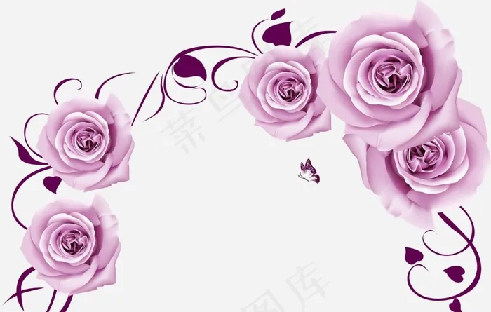 玫瑰花图片(8787X5865(DPI:72))psd模版下载