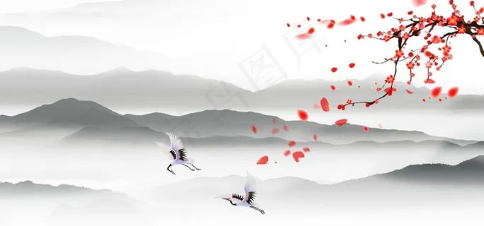 中国风背景墙图片