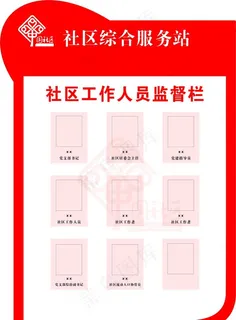 社区人员监督栏图片