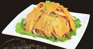 冰皮手撕鸡图片