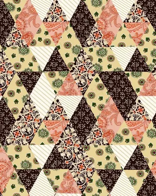 大牌 几何 几何图 花图片