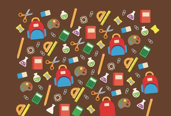 学习用品图片cdr矢量模版下载
