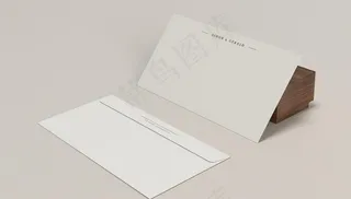 信封纸袋样机图片