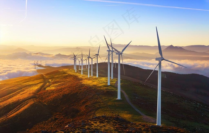 风力发电图片