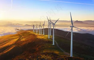 风力发电图片