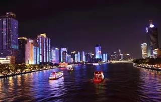 珠江夜游图片