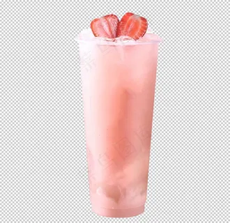 草莓养乐多图片