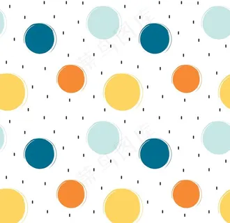 波点印花图案图片