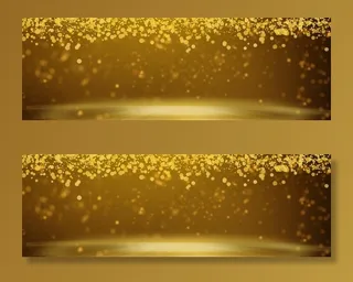 金色粒子背景图片
