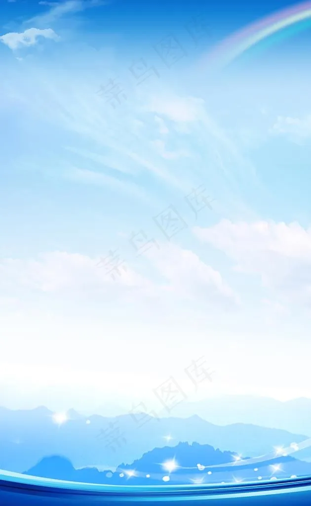 蓝色背景图片