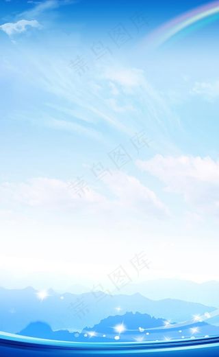 蓝色背景图片