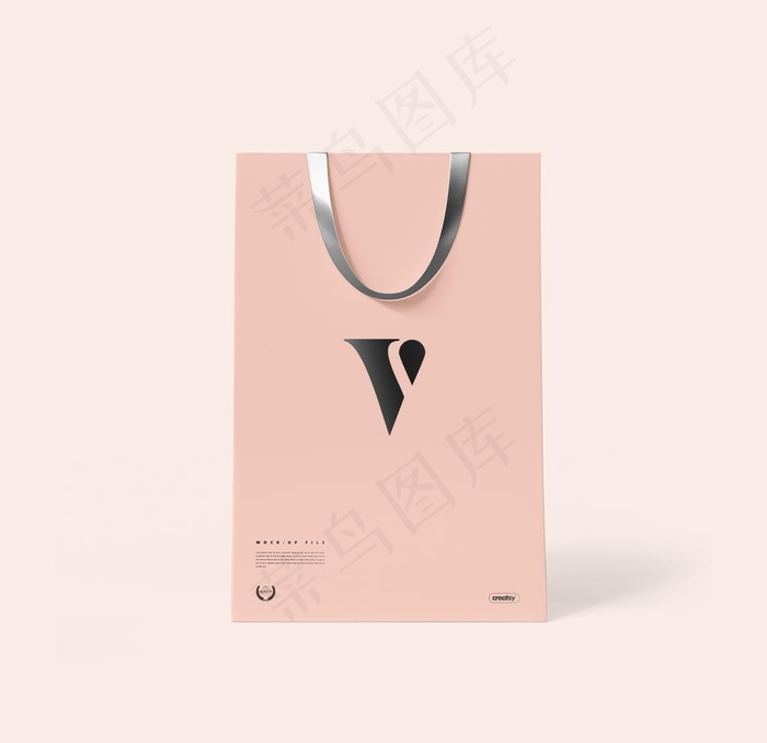 手提礼盒样机图片