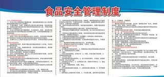 食品安全管理制度图片