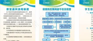 学校防疫制度图片