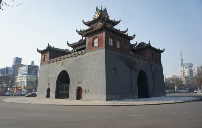 银川鼓楼图片