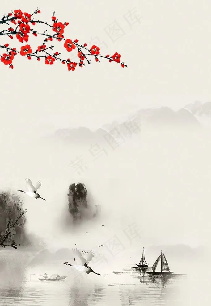 中国风图片(3543X5315(DPI:150))psd模版下载