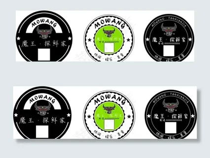 不干胶个性小标签图片