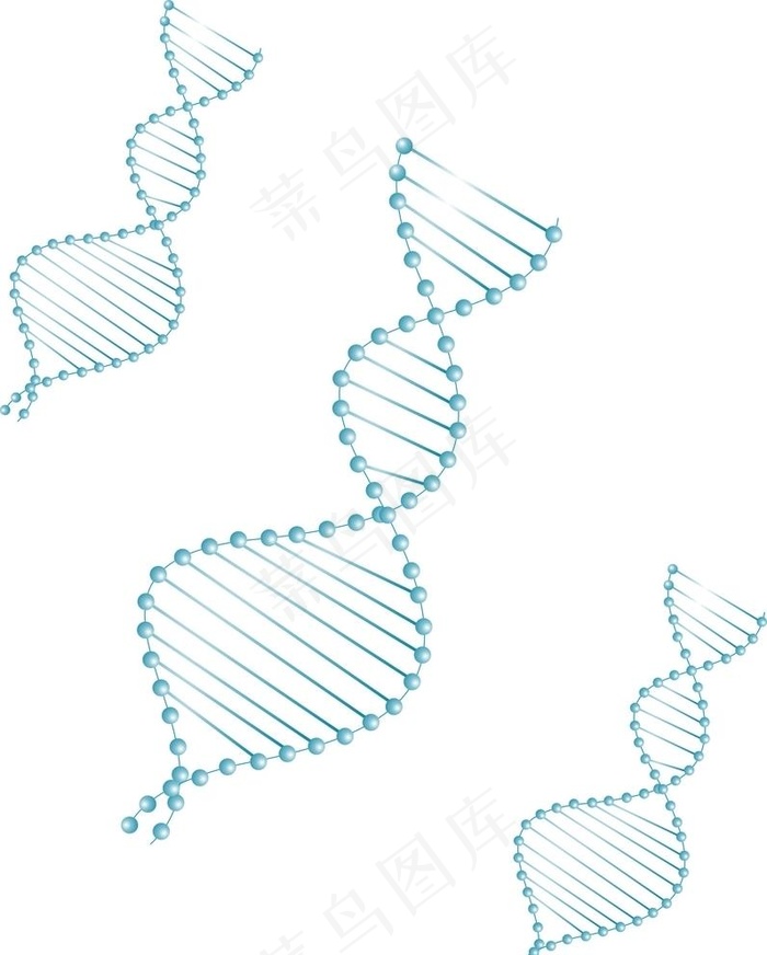 分子双螺旋结构图片cdr矢量模版下载