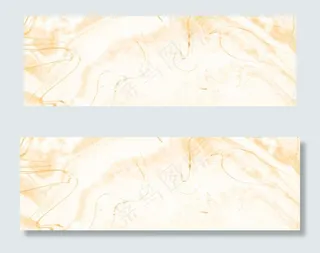简约流体大理石纹理黄色底纹背景图片