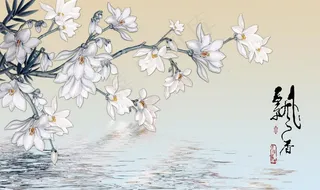 装饰画背景墙图片