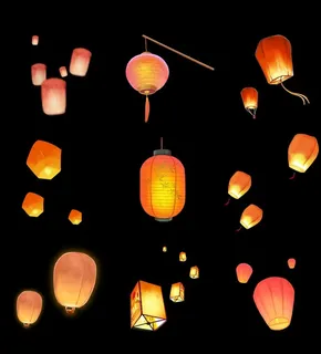 孔明灯图片 孔明灯图片