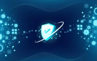 科技安全盾牌插图图片