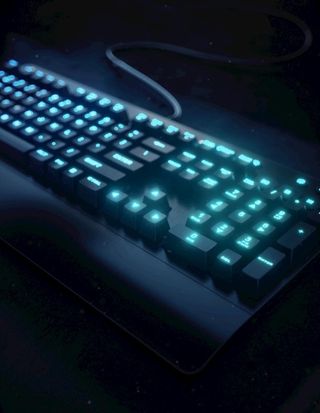 大气 黑色  机械键盘 简约图片