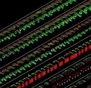 最全办公家具立体CAD模块图片