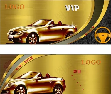 漂亮的VIP汽车卡图片 漂亮的VIP汽车卡图片