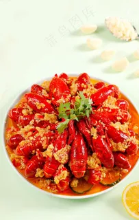 蒜蓉小龙虾图片 蒜蓉小龙虾图片