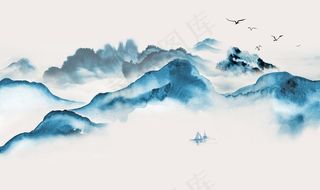 装饰画背景墙图片