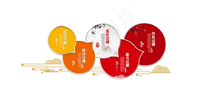 党建文化墙图片