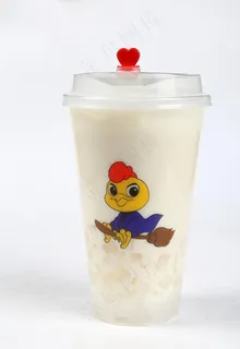 贵妃椰果奶茶图片