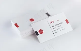 高端简约商务名片图片