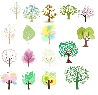 卡通树图片 卡通树图片