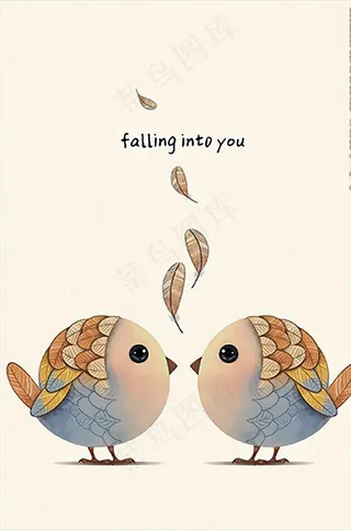 北欧小清新卡通水彩图案画图片