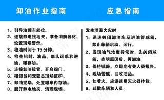 卸油作业指南图片