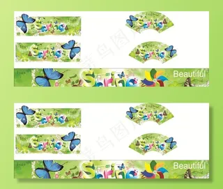 春季装饰吊牌图片