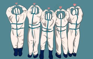 防护服医生护士图片